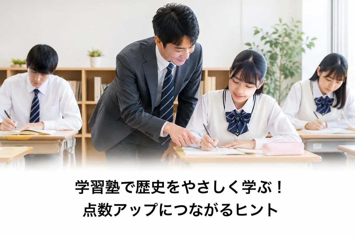 学習塾で歴史をやさしく学ぶ!点数アップにつながるヒント